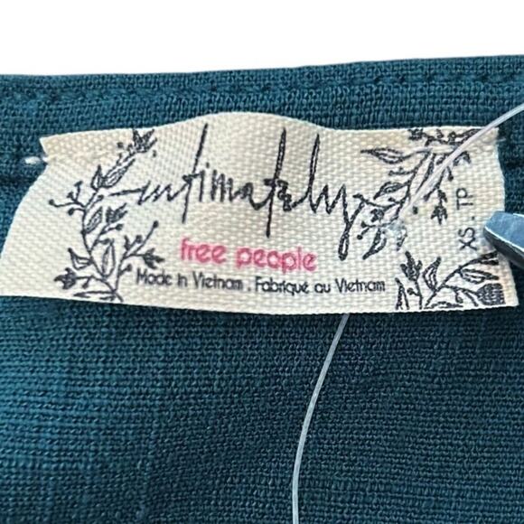 INTIMATELY FREE PEOPLE Lola Teal Bodysuit XS - Picture 6 of 8